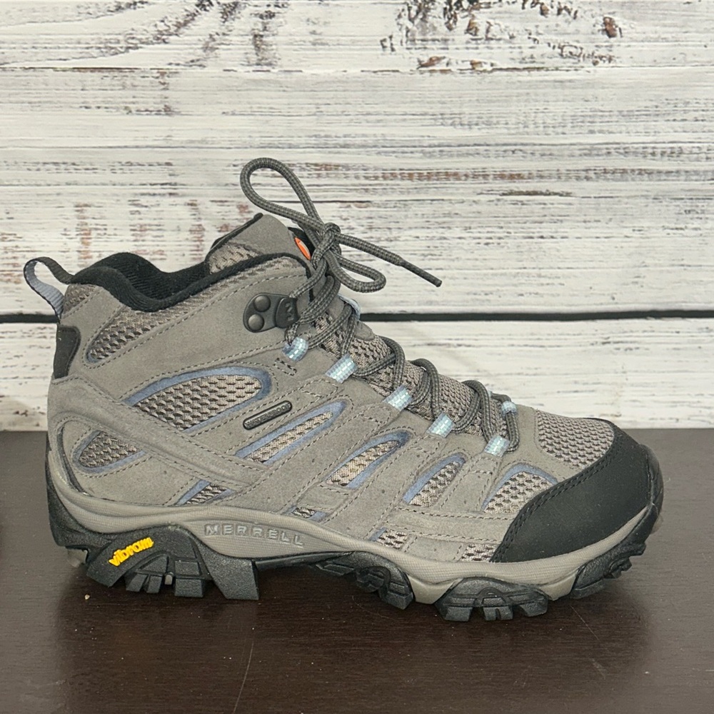 Merrell Gray Hiking Boots Women’s size 8.5